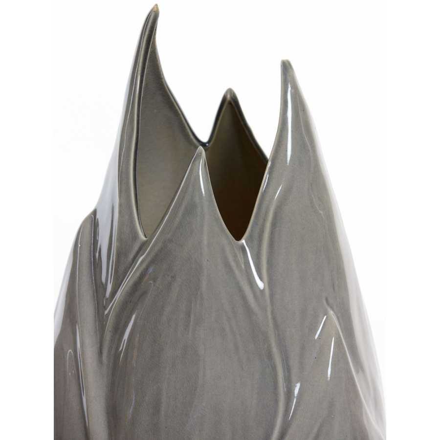 Light and Living Tulipan Wide Vase Brown Naken Interiors